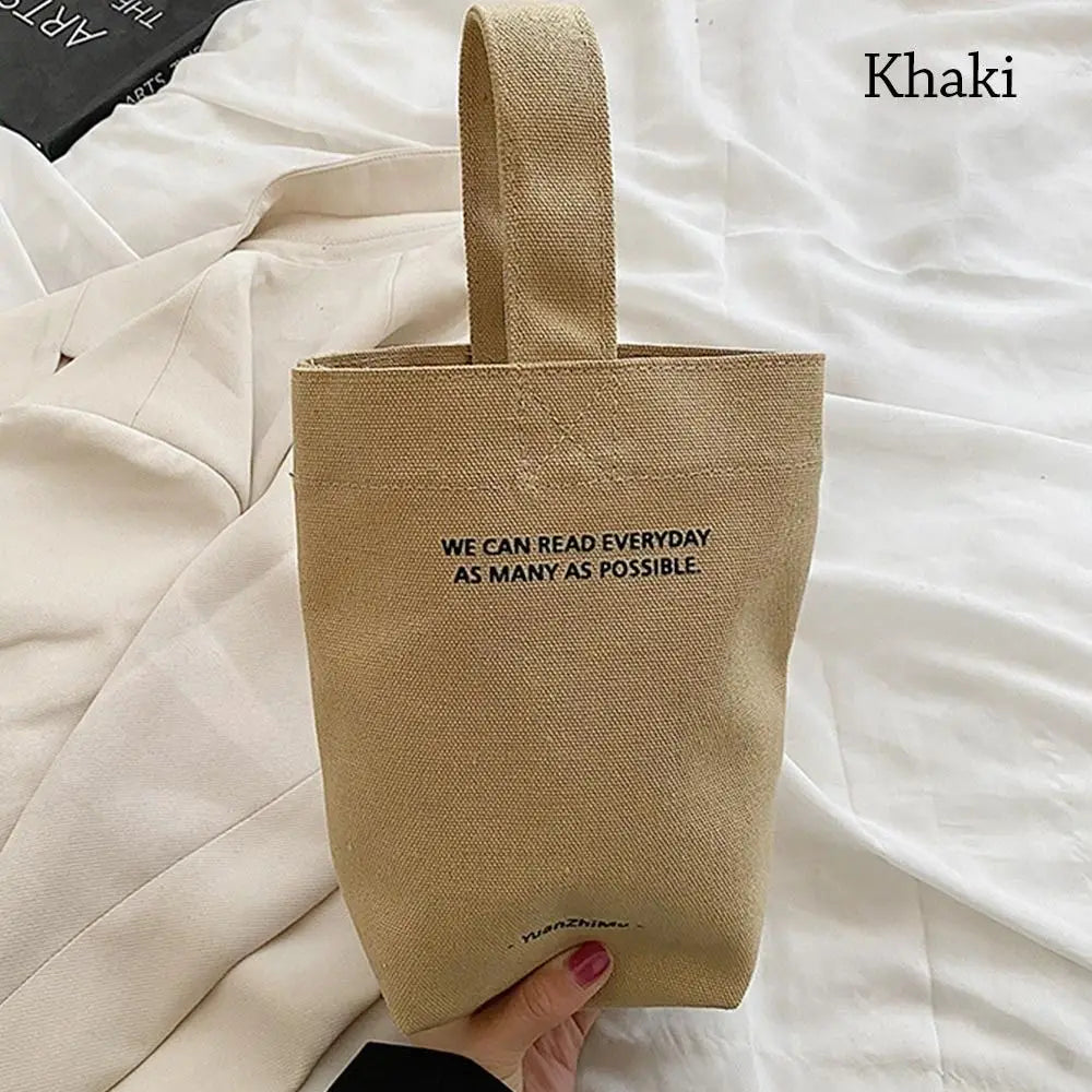 Casual Handbags Canvas Shoulder Crossbody Bags Large Capacity Shopper Bag Letters Shoulder Crossbody Bags Purse Econic Blanks